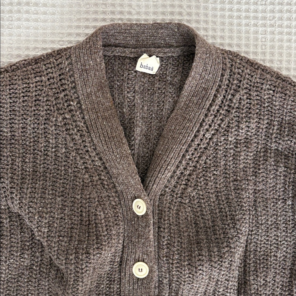 cardigan no19 oak Babaa